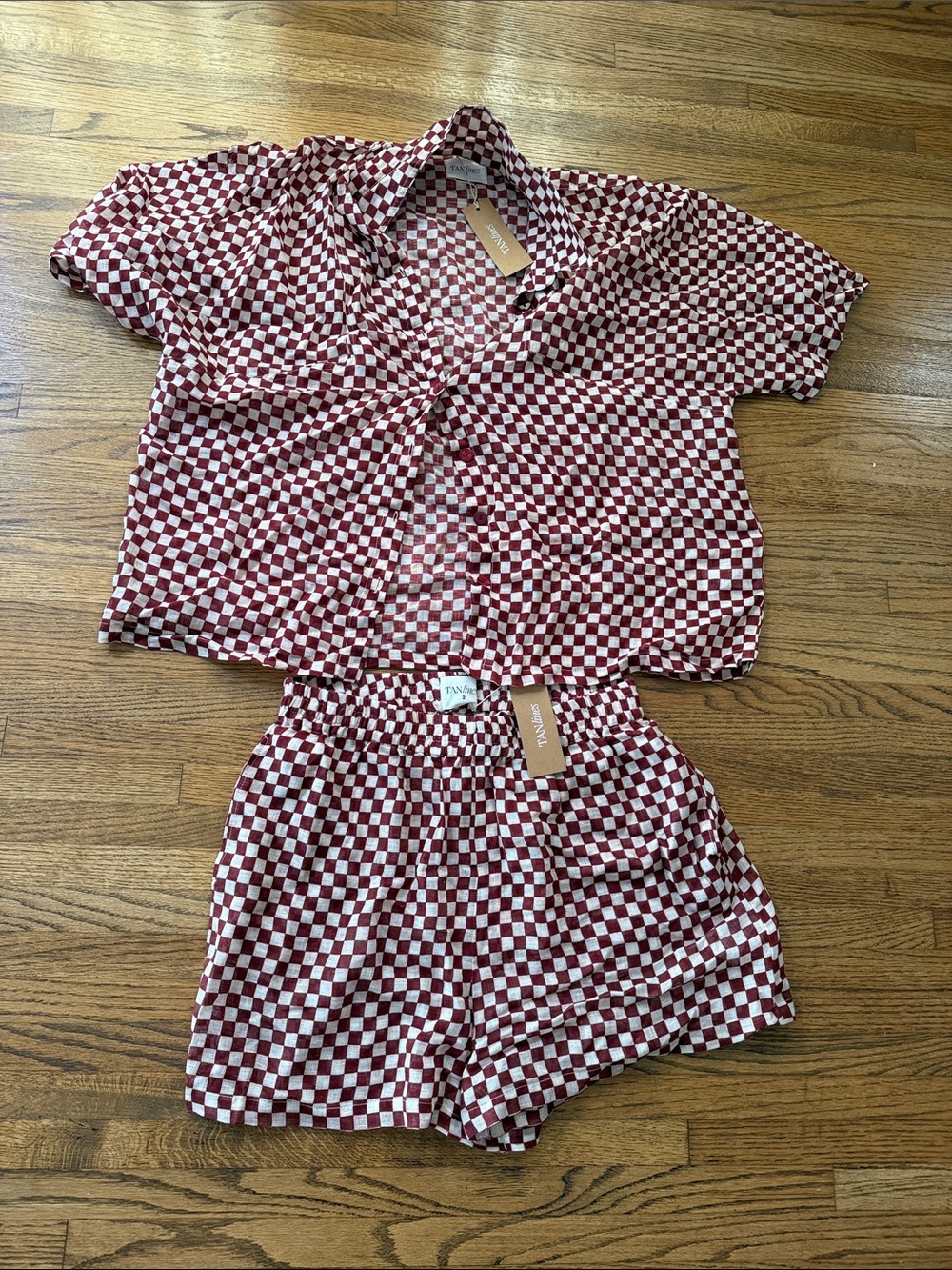 Tan+ lines matching coverup set